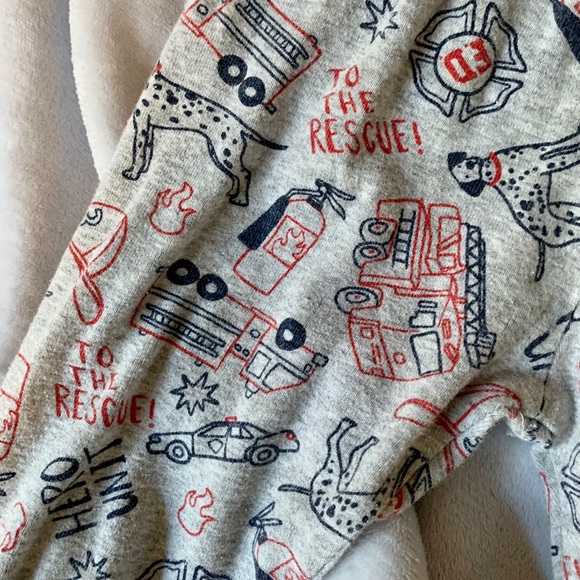 CARTER’S Fire Fighter Fireman Pajama PJ Pants - Picture 4 of 4